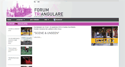 Desktop Screenshot of forumtri.be